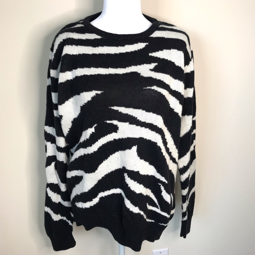 Zebra Sweater